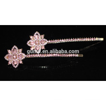 2015 Neue Rhinestone-Bobby-Pin Wulstige Kristall-Metall-Barrettes